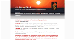 Desktop Screenshot of firelighters.org.uk