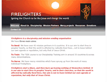Tablet Screenshot of firelighters.org.uk